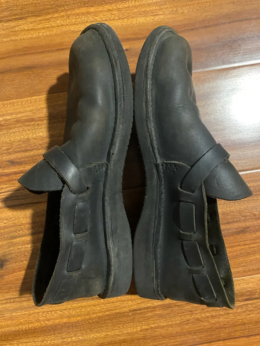 Aurora Shoe Co. Men's Middle English - NAVY 8 1/2 8.5 C